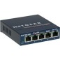 NETGEAR GS105 Ikke administreret Gigabit Ethernet (10/100/1000) Blå